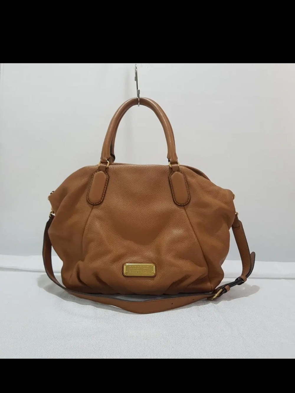 Marc Jacobs Chestnut Brown Leather Shoulder Bag